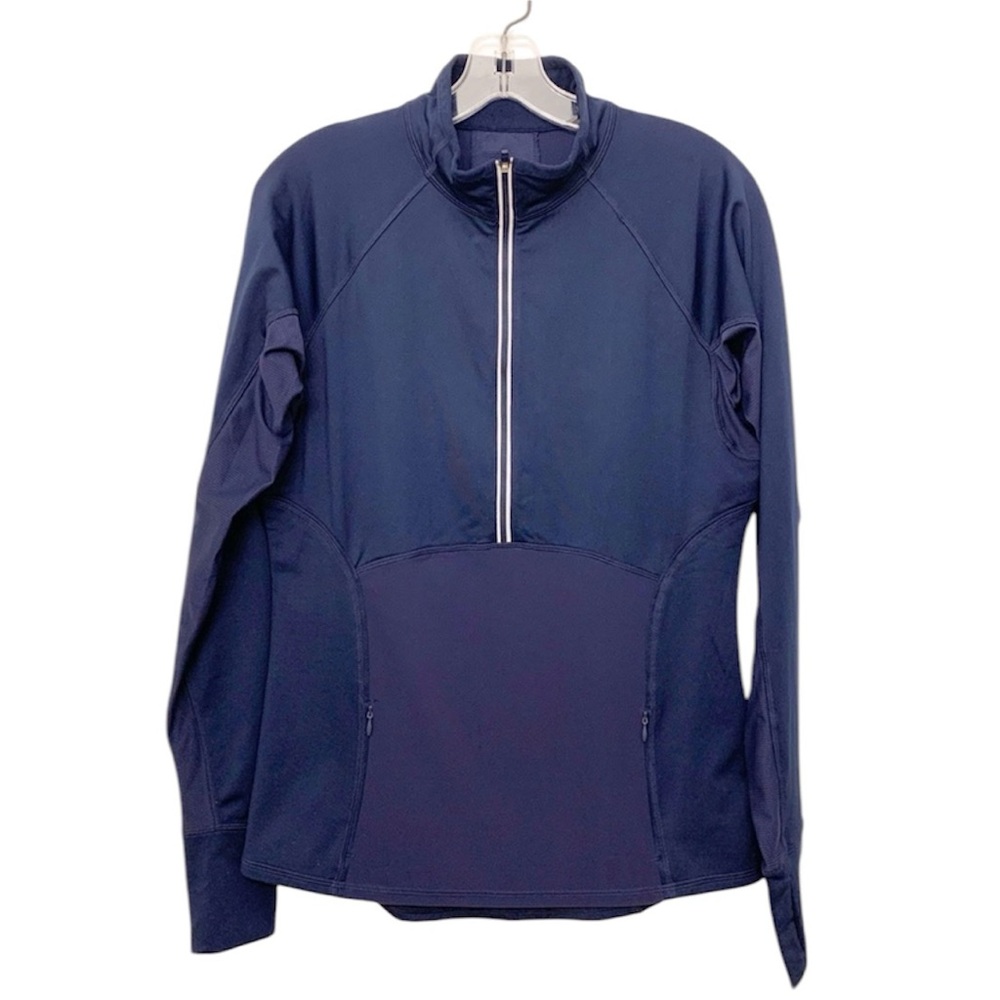 Athleta Plush Tech Half Zip Jacket - image 1